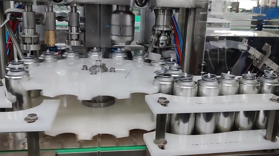 300ml Automated Filling Machine For Aerosol Automatic Filling Production Line