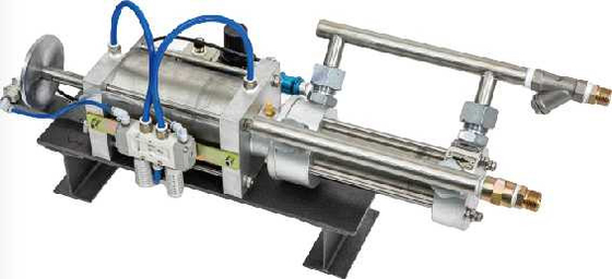 0.8mpa 30L/Min Pneumatic Piston Pump With Closed Pressure Stop Characteristics