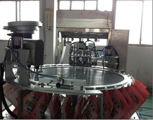 Doypack Filling And Capping Machine 304 Stainless Steel Automatic Filling Machine