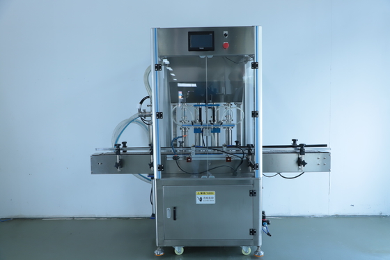 Touch Screen Cosmetic Liquid Filling Machine Power Supply 220V 50Hz Cosmetic Equipment