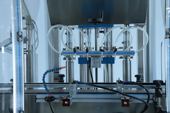 Touch Screen Cosmetic Liquid Filling Machine Power Supply 220V 50Hz Cosmetic Equipment