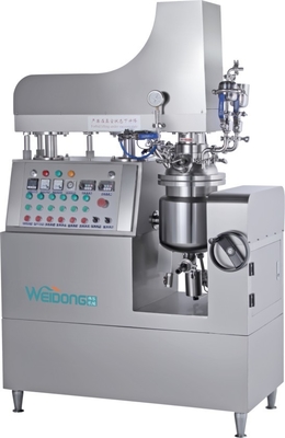 Multi Purpose Cosmetic Emulsifier Mixer With Vacuum System