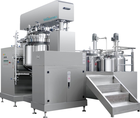 Multi Purpose Cosmetic Emulsifier Mixer With Vacuum System