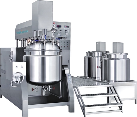 100-5000L Cosmetic Emulsifier Mixer Customized Dimension 2.2-30KW Power