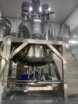 220V 380V Cosmetic Emulsifier Mixer High Safety Vacuum System 5000L