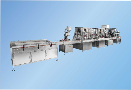 10-1200ml Robust Automated Filling Machine For Liquid Solvent Oil