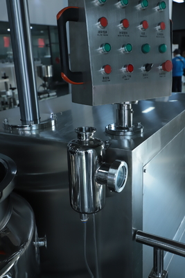 PLC Control SS Mixing Vessels Capacity 50-5000L Steam Electric Hot Oil Heating