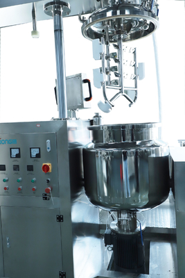 50-5000L Cosmetic Emulsifier Mixer Steam Electric Hot Oil Heating
