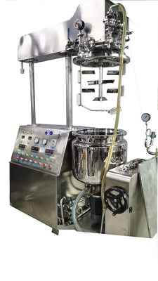 PLC Control SS Mixing Vessels Capacity 50-5000L Steam Electric Hot Oil Heating
