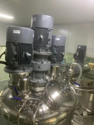 PLC Control hygienic Liquid Mixer Agitator With Customized Dimension 500-5000KG Weight