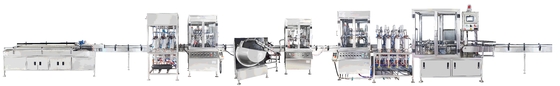 10-1200ml Robust Automated Filling Machine For Liquid Solvent Oil