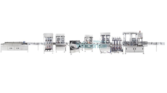 10-1200ml Robust Automated Filling Machine For Liquid Solvent Oil