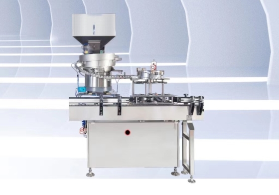 Stainless Steel Automated Filling Machine 20-700 Ml Customizable 40-70 Bottles / Min
