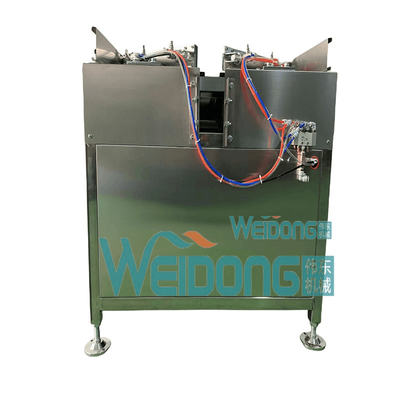 AC220V 50HZ 6.5KW Facial Mask Filling Machine With 0.7-0.85mpa Compressed Air Pressure