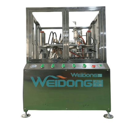 AC220V 50HZ 6.5KW Facial Mask Filling Machine With 0.7-0.85mpa Compressed Air Pressure