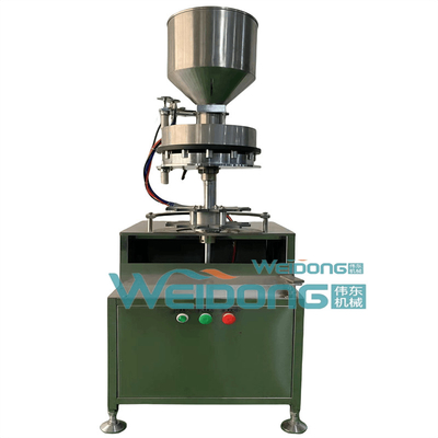 Stainless Steel Cosmetic Liquid Filling Machine With ± 1% Repeat Filling Accuracy
