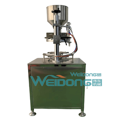 6.5m3/Min Aerosol Automatic Liquid Filling Line Low Consumption