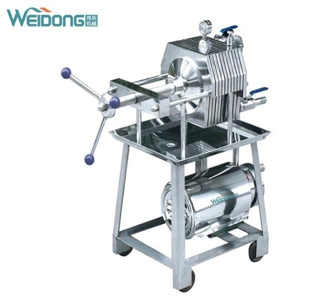 Multilayer Stainless Steel Filter Press , Anticorrosive Pure Water Treatment System