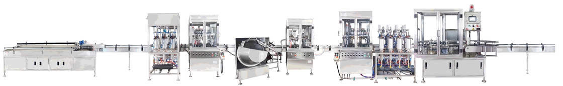 Automatic Aerosol Filling Machine For 1 Inch Tank Diameter 35 73.85 310mm